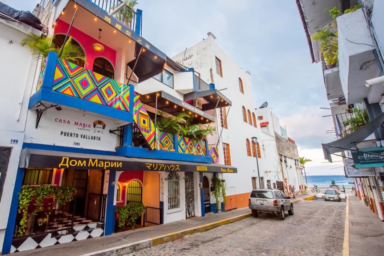 Hotel Casa Maria Malecon Puerto Vallarta Exteriér fotografie
